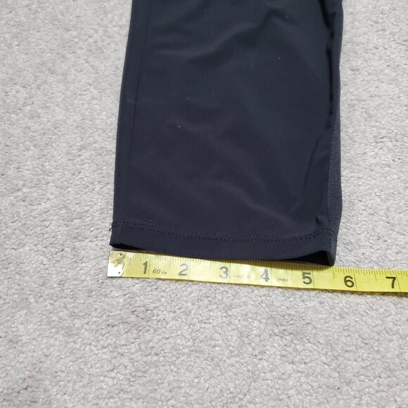 ATHLETA Nolita Slim Tapered Leg Crop Pants Travel Stretch Black Women's 4 x 25" - Picture 16 of 16
